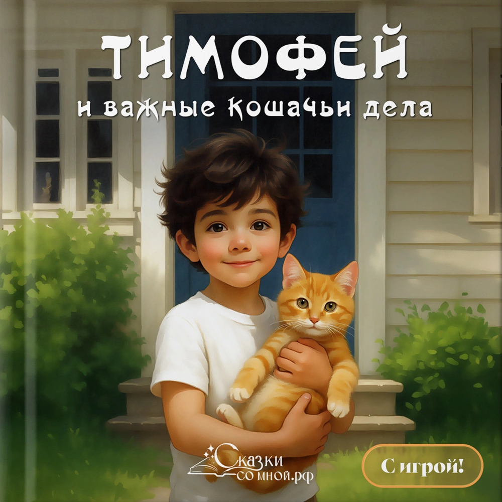 Мальчик и важные кошачьи дела