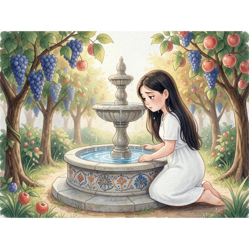 Русалка и фонтан Арзы