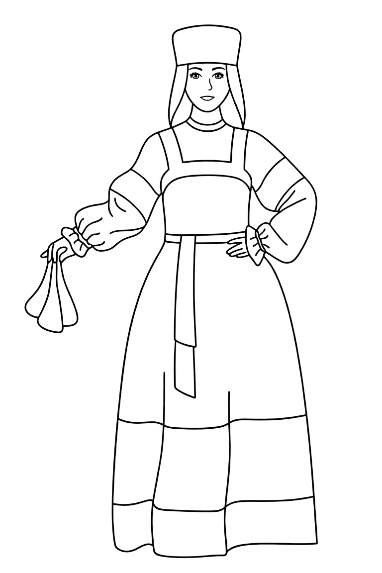 Сарафан Смоленской губернии