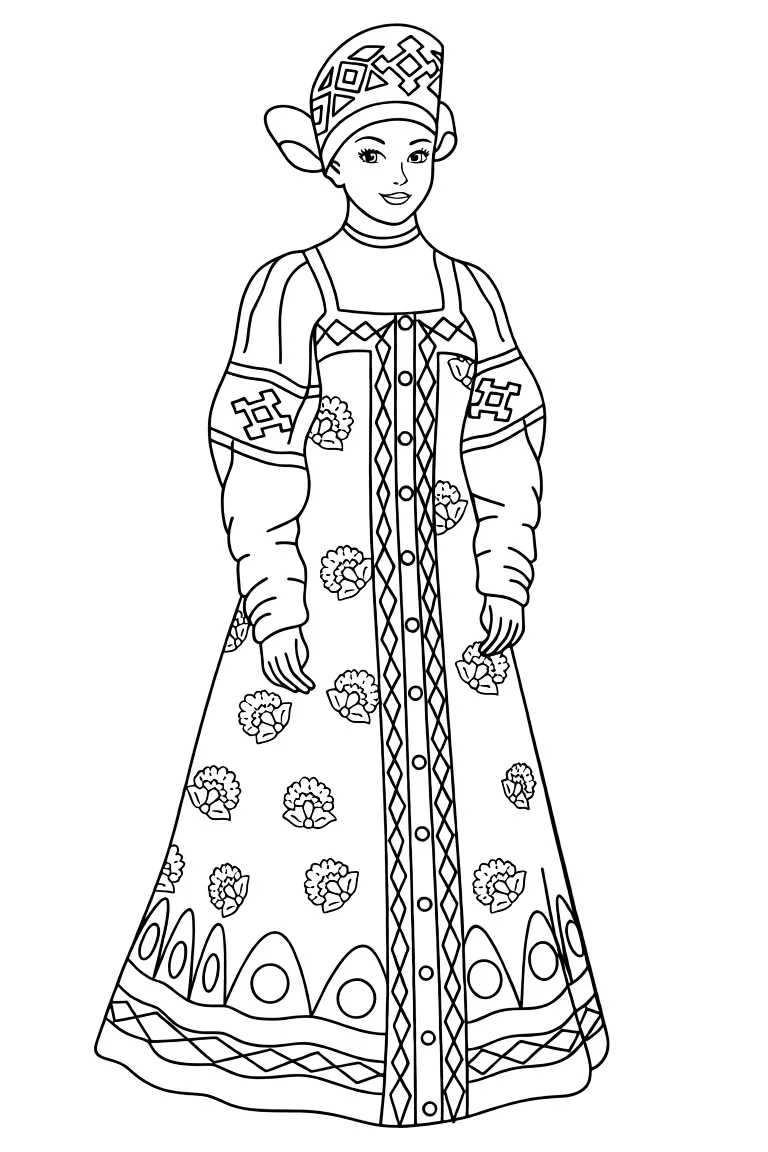 Сарафан Ярославской губернии