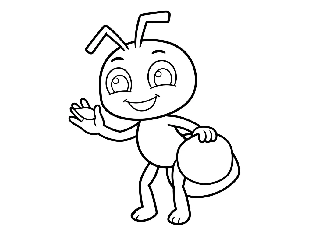 Счастливый муравей