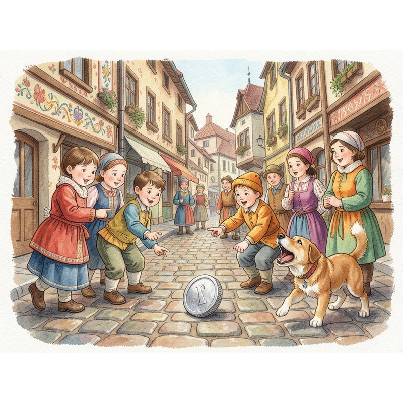 Серебряная монетка