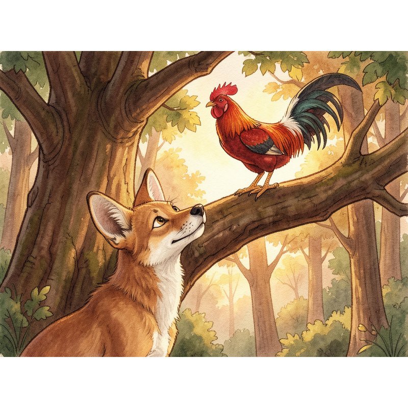 Шакал и Петух