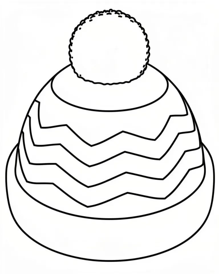 Шапка с бубоном