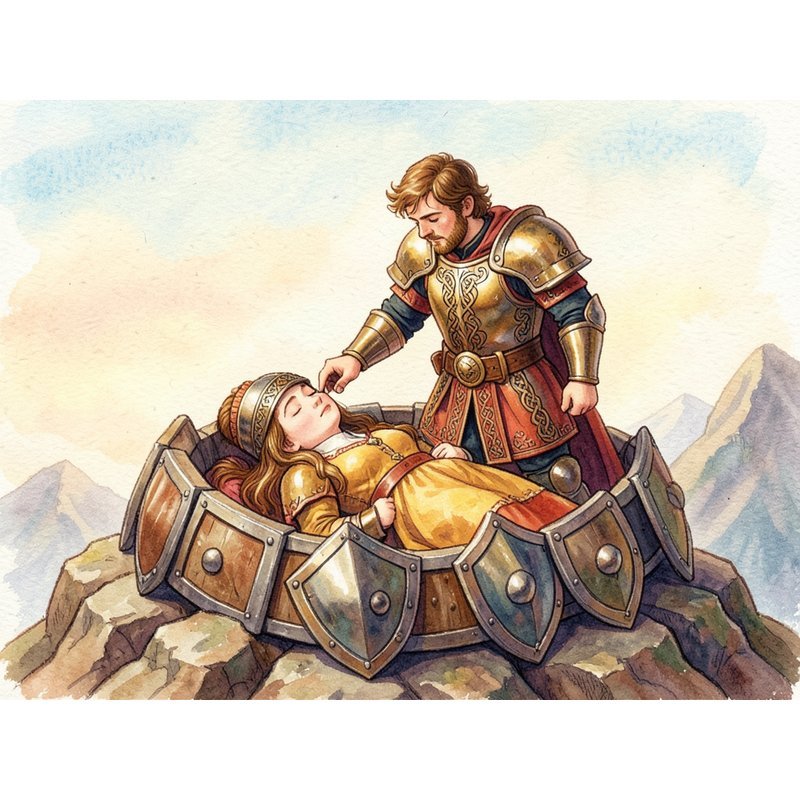 Сигурд будит Брунхильд