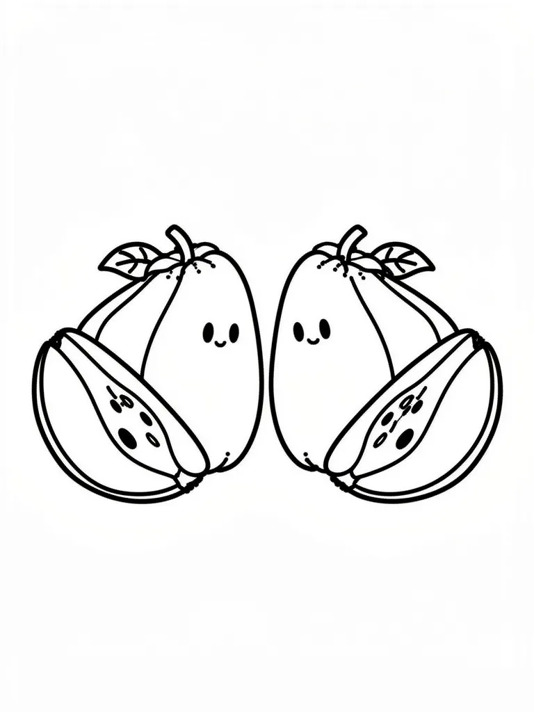 Симметричная айва