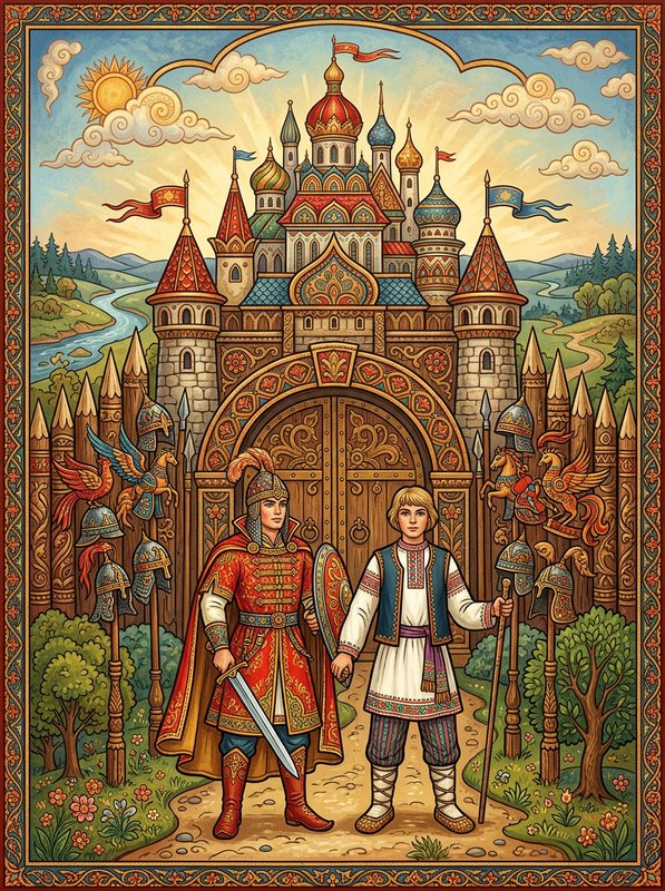 Сказка о Силе-царевиче и об Ивашке белой рубашке