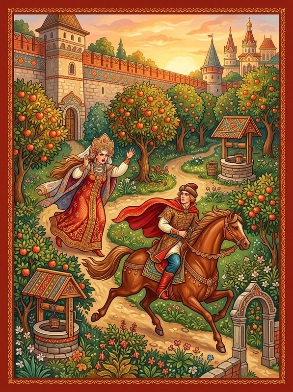 Сказка о трёх королевичах