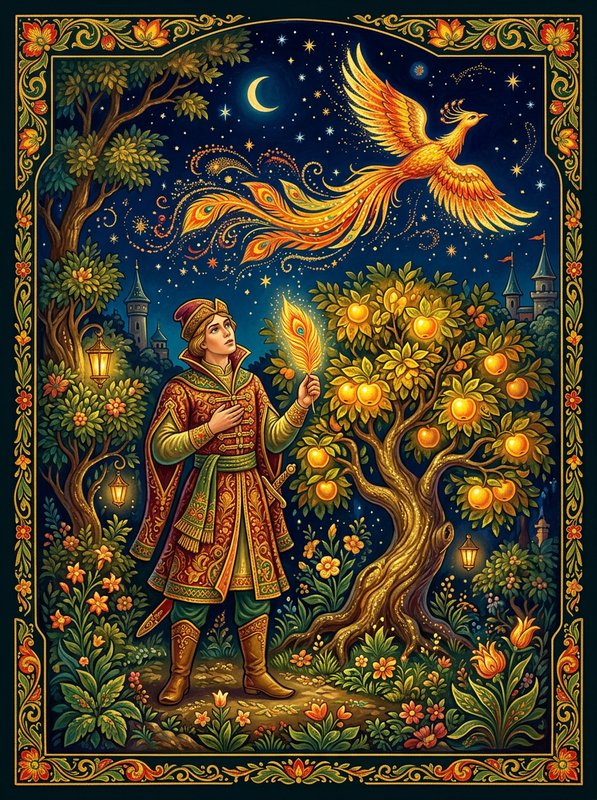 Сказка об Иване-царевиче, жар-птице и о сером волке