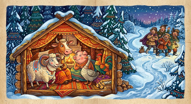 Сказка про одного однобокого барана