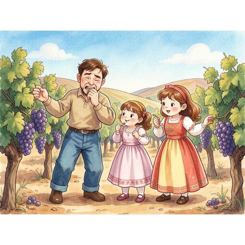 Сказка про отца, мать и дочку