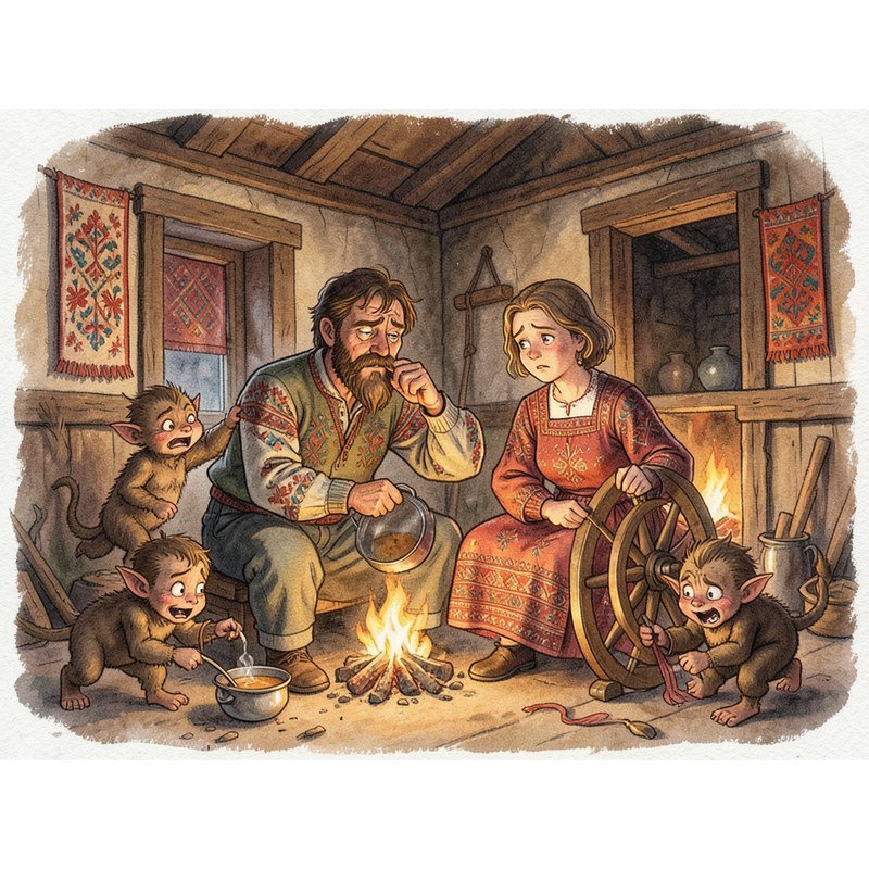 Сказка про злыдней