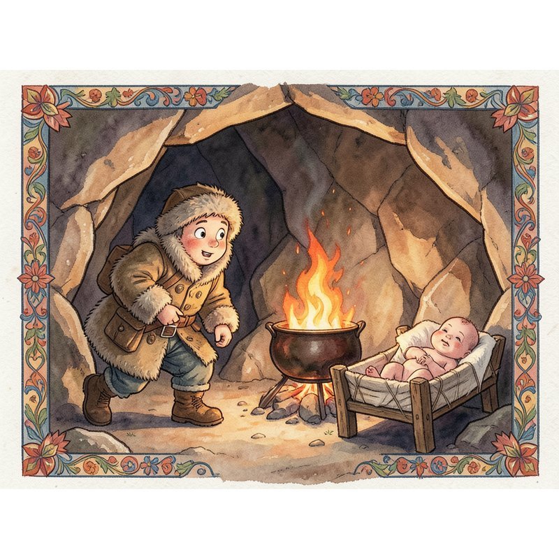 Скесса и рыбак