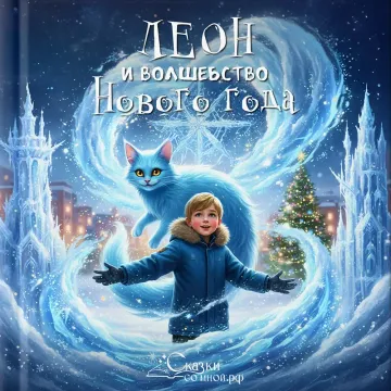 Мальчик и волшебство Нового года