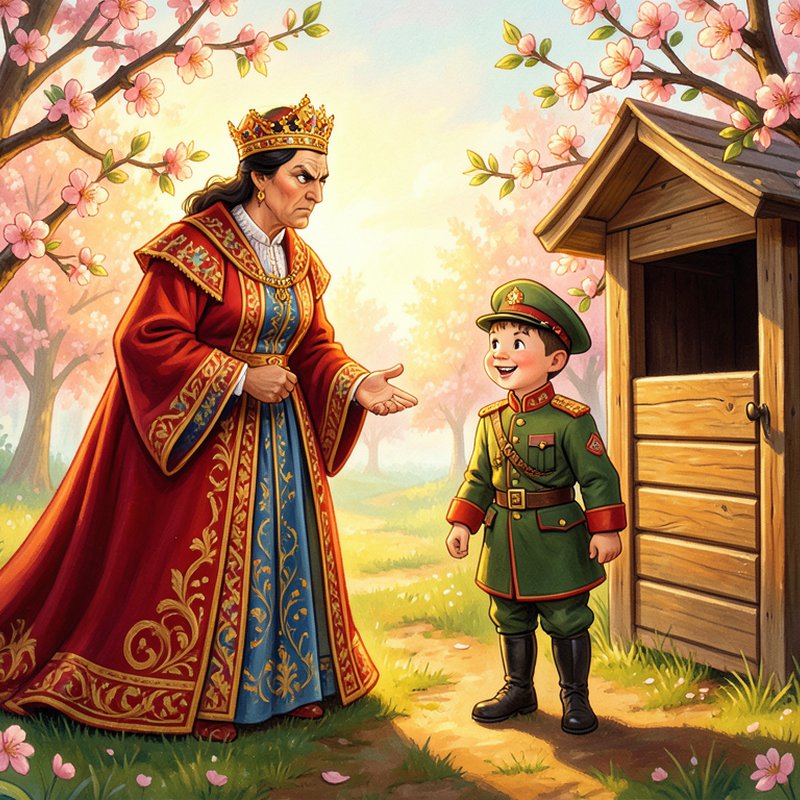 Солдат и царица