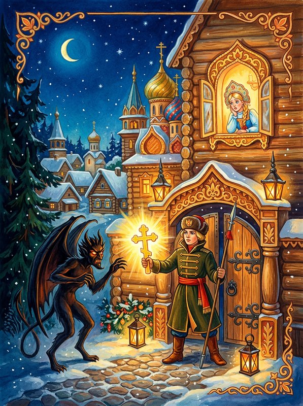 Солдат избавляет царевну