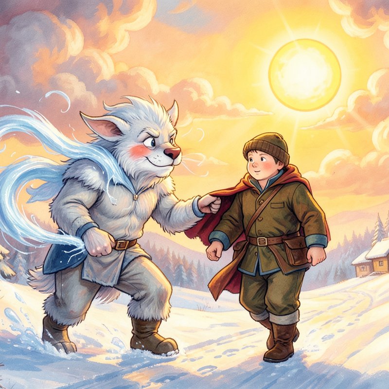 Солнце и Борей
