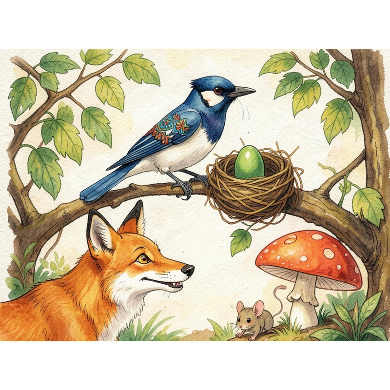 Сорока и семь зеленых яиц