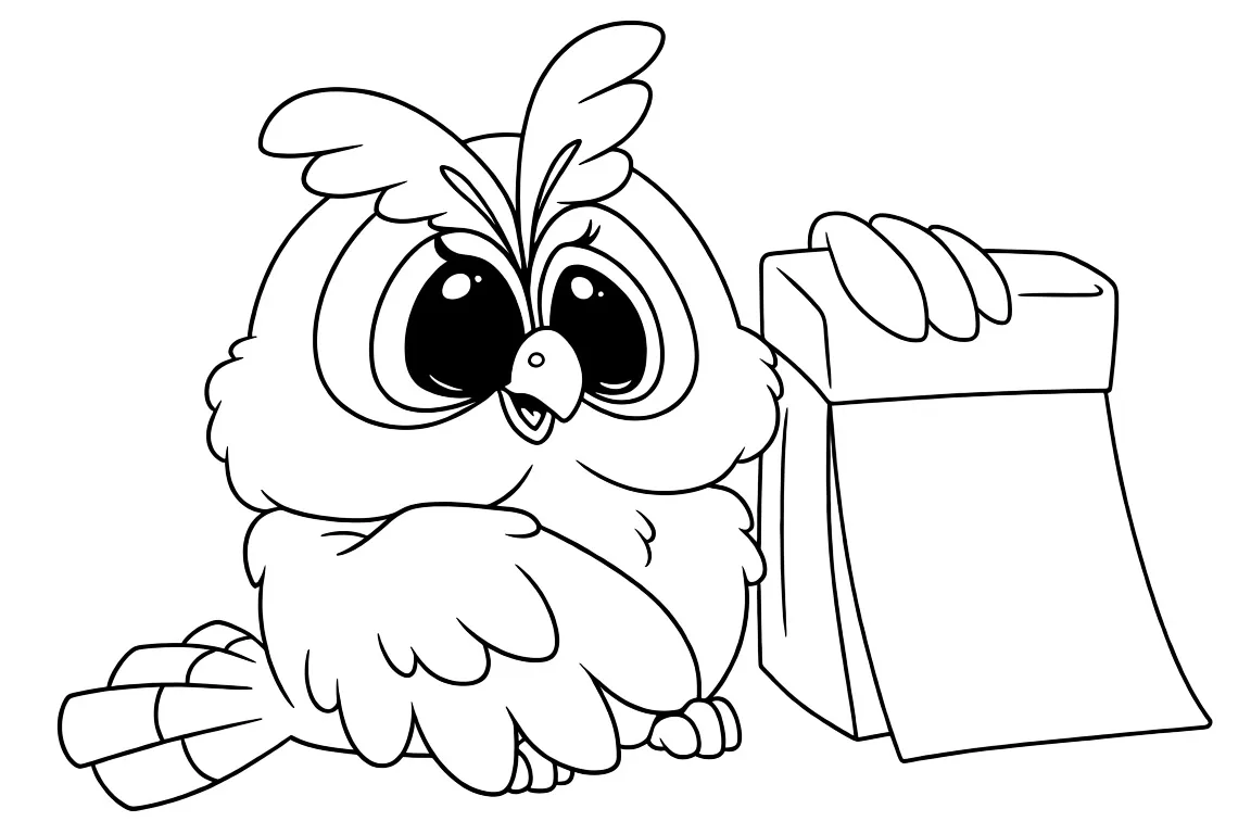 Сова ждет новый год