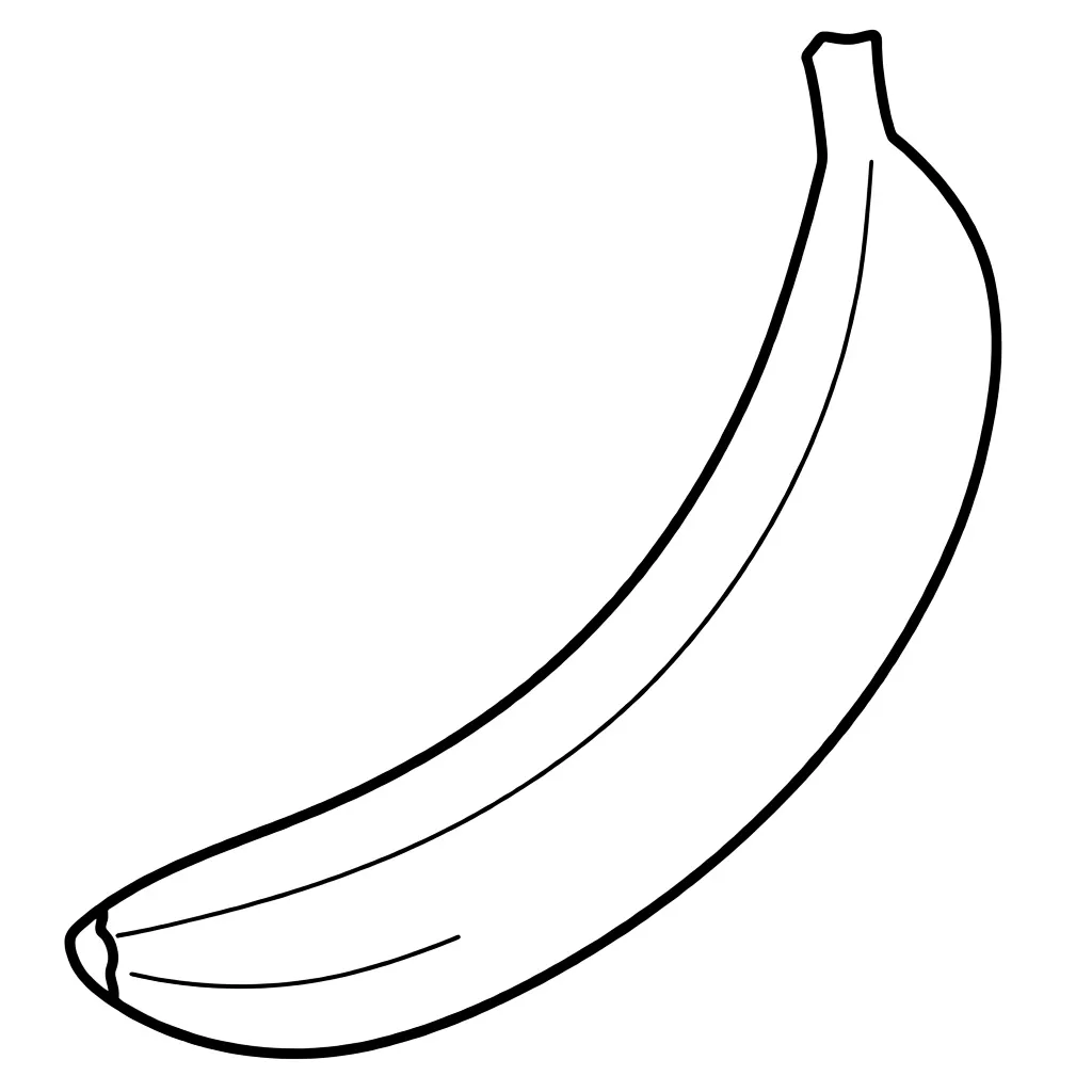 Спелый банан