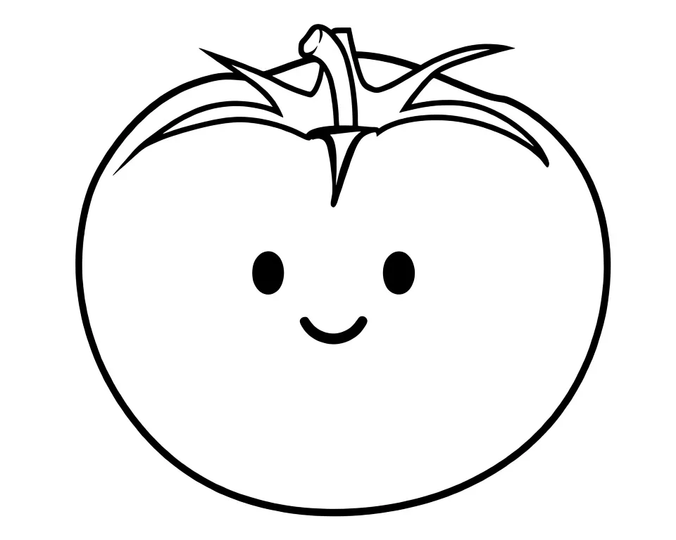 Спелый помидор