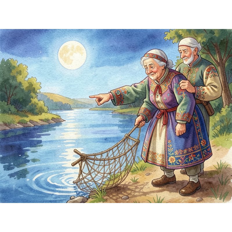 Старик, старуха и Луна