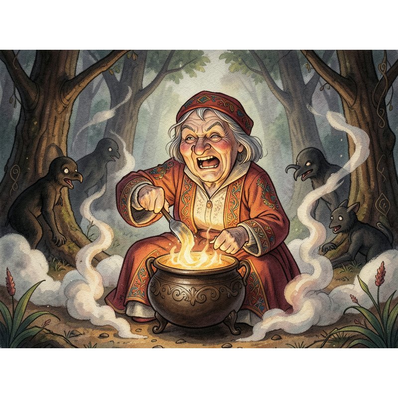 Старуха, которая строила козни лучше самого дьявола