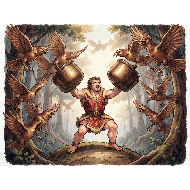 Стимфалийские птицы (Третий подвиг)