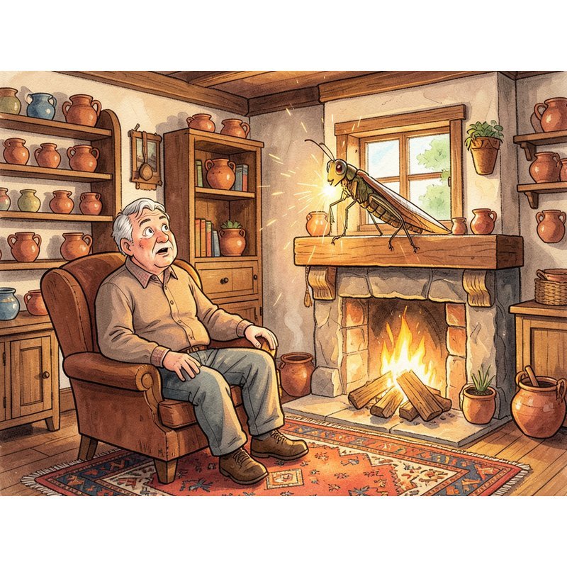 Сверчок за очагом