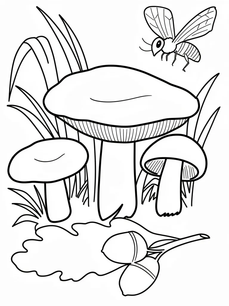 Сыроежки в лесу