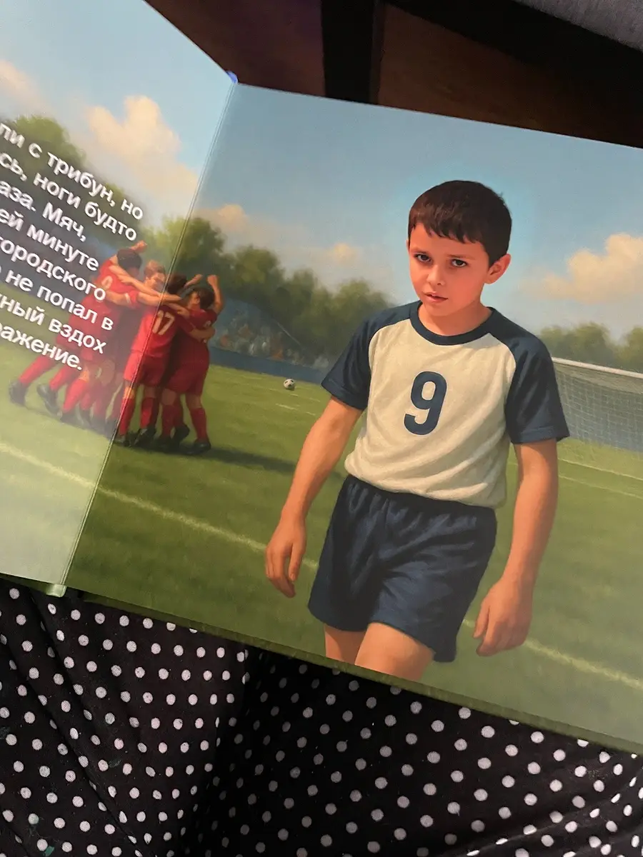 Фото книга Мальчик и победный гол