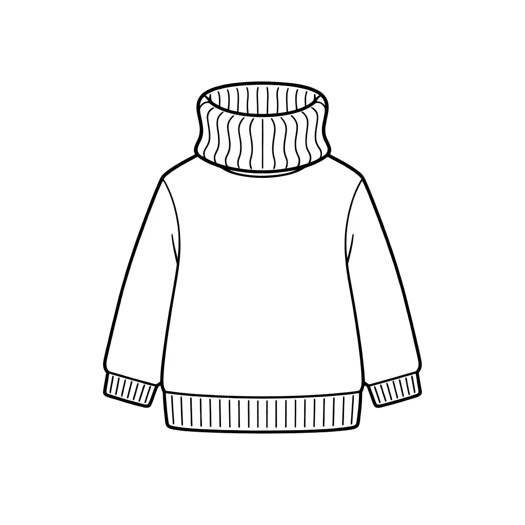 Теплый свитер