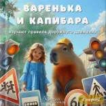 Книга «Девочка и капибара изучают ПДД» (с игрой!) — фото 1