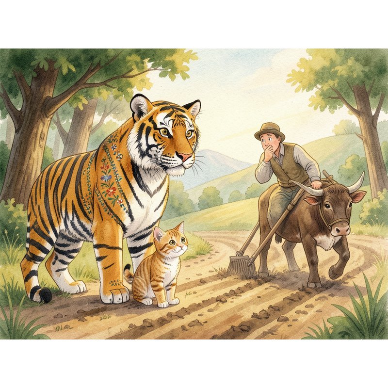 Тигр заступник кошки