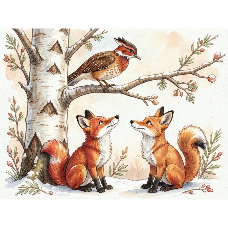 Тетерев и лиса