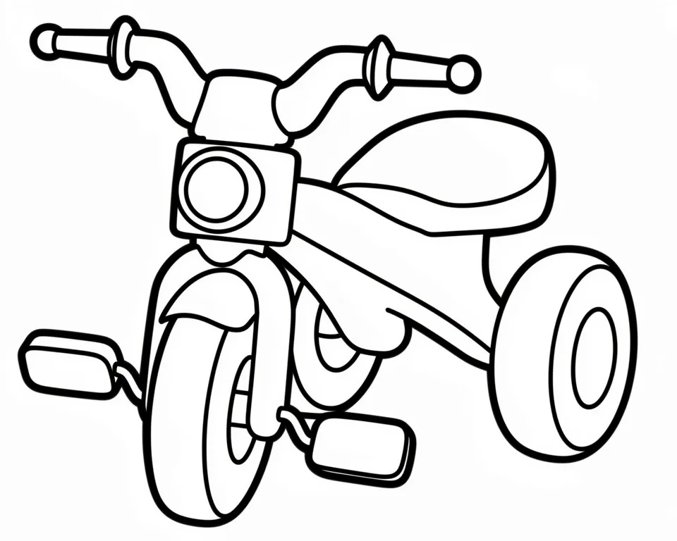 Трехколесный велосипед