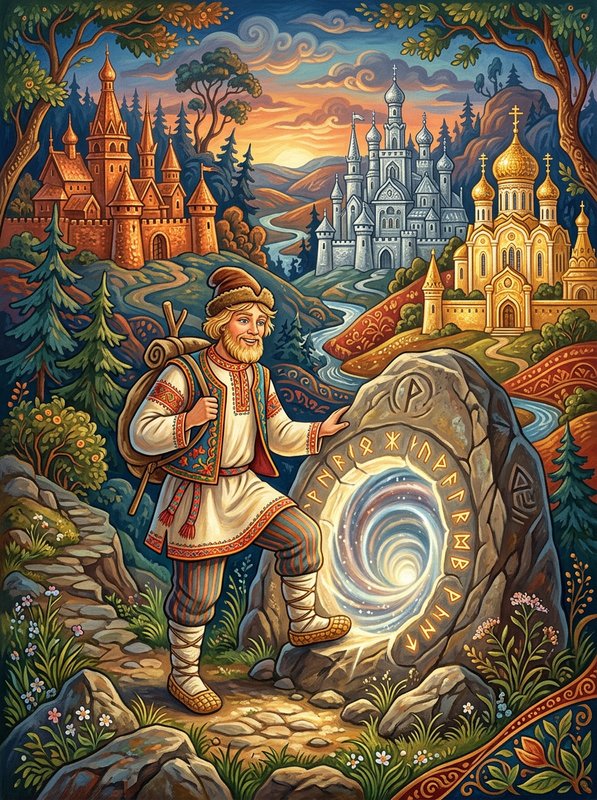 Три царства — медное, серебряное и золотое