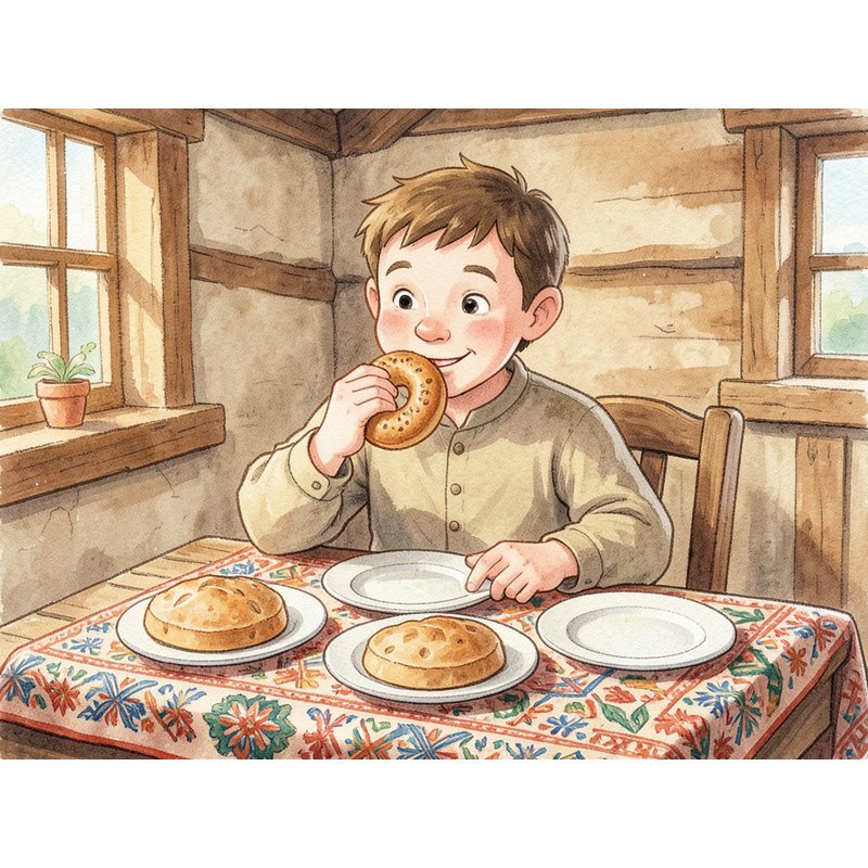 Три калача и одна баранка