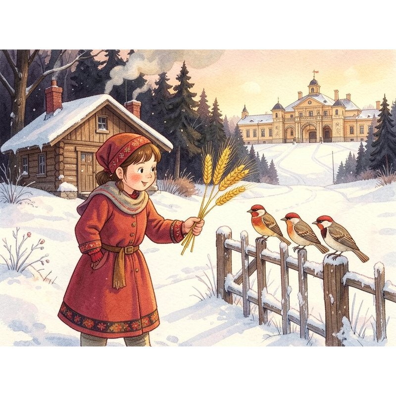 Три ржаных колоска