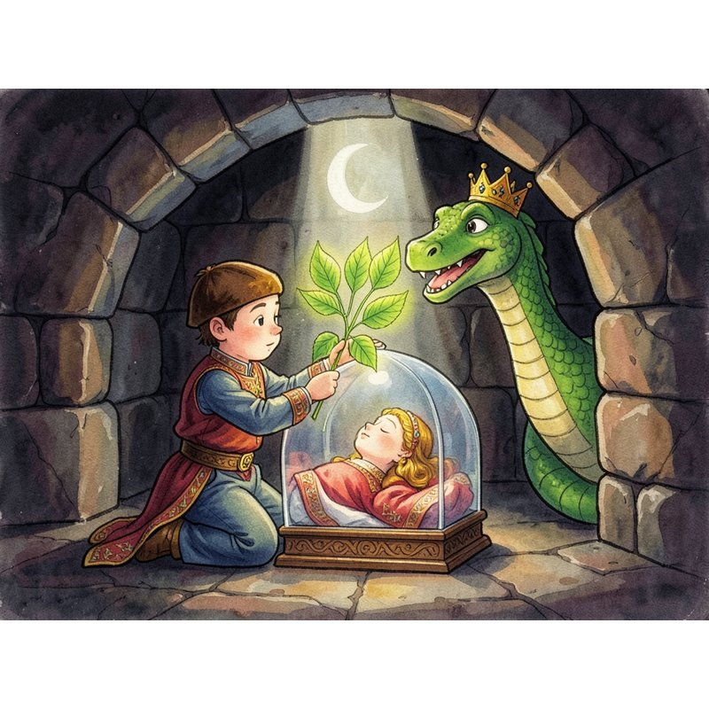 Три змеиных листочка