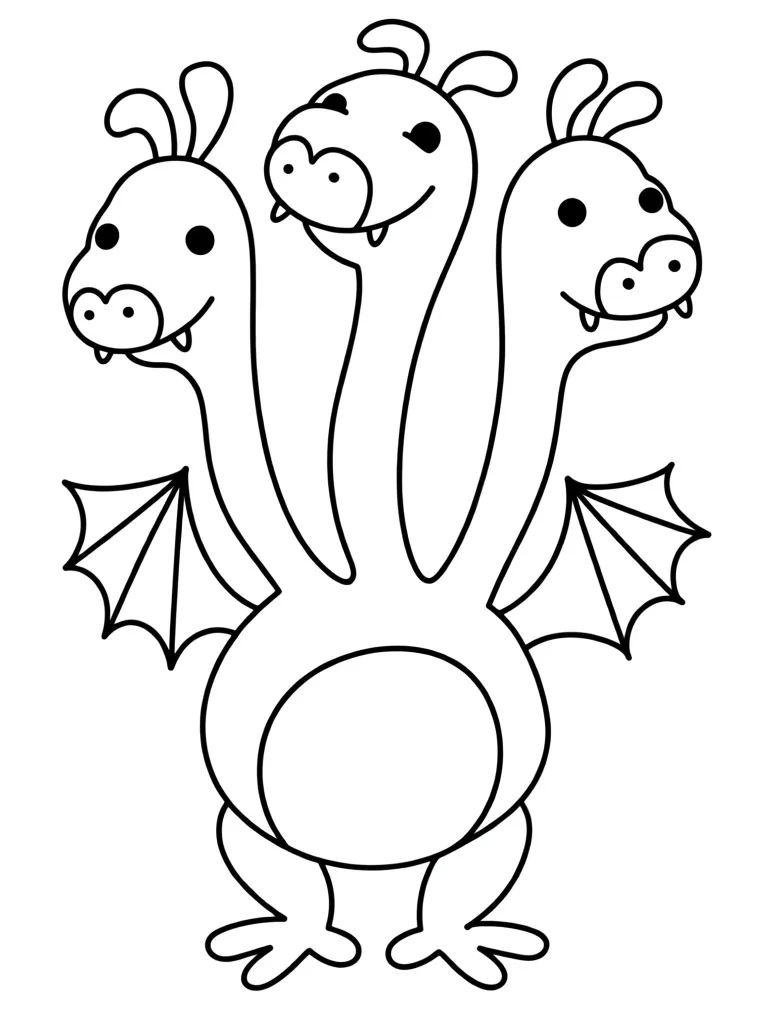 Трёхглавый дракончик