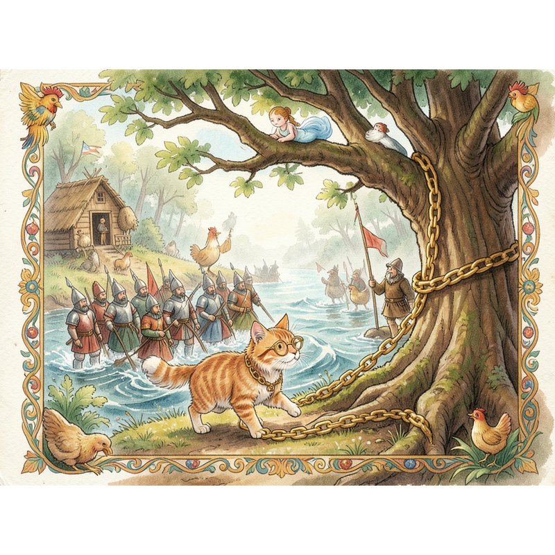 У Лукоморья дуб зеленый