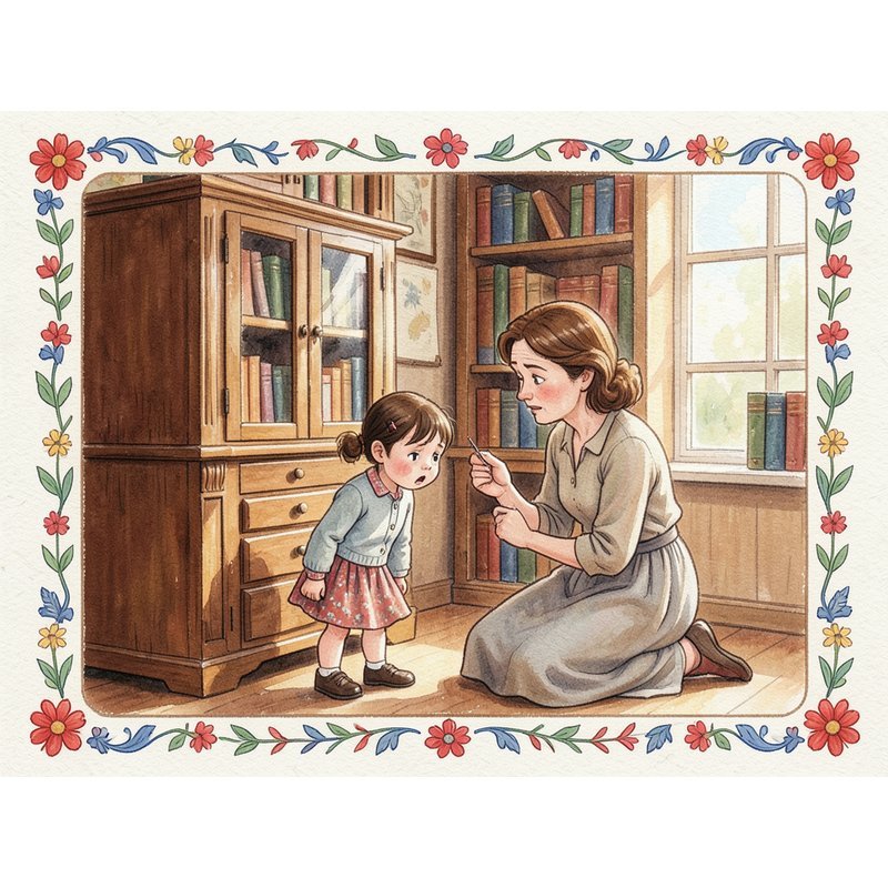 У одной маленькой девочки