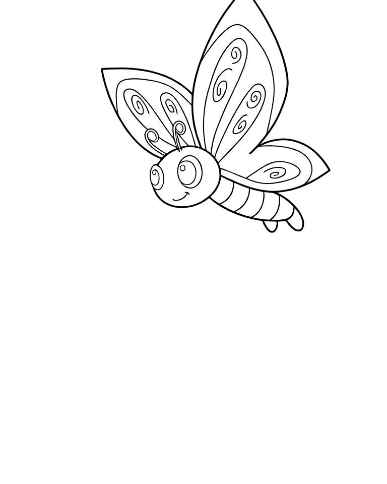 Удивительная бабочка