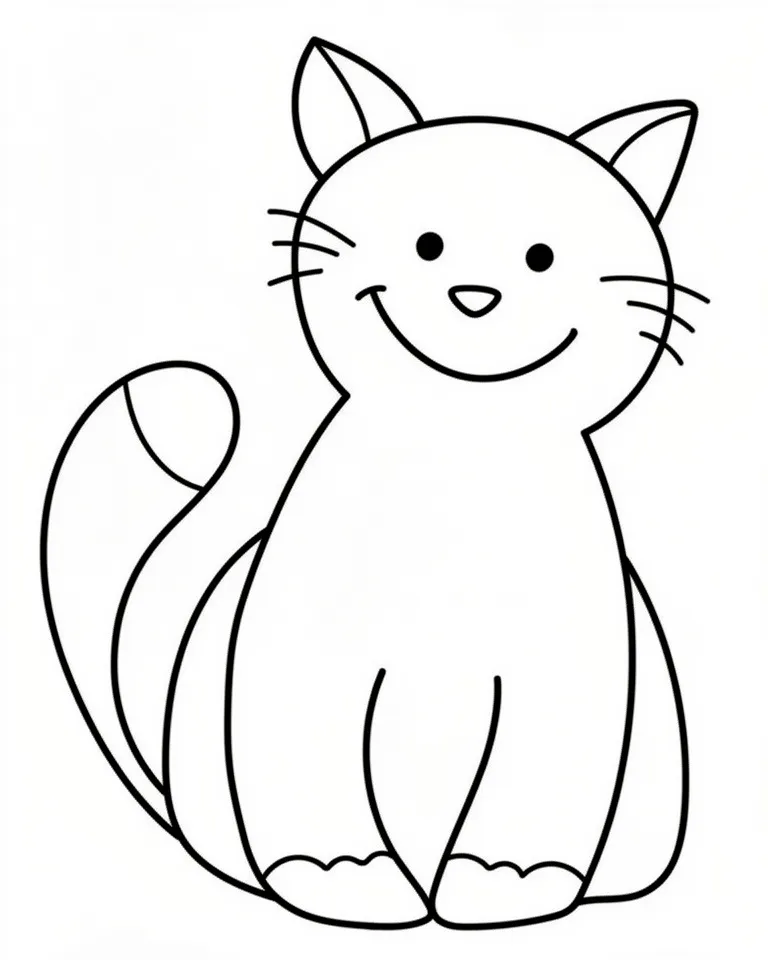 Улыбающийся кот