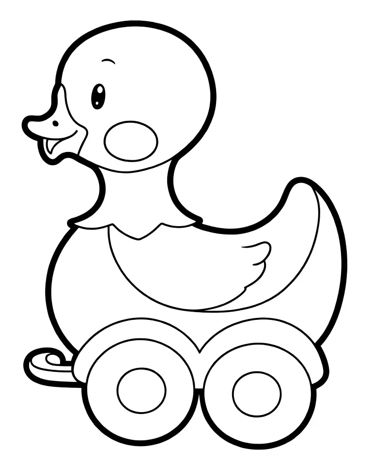 Уточка на колесах