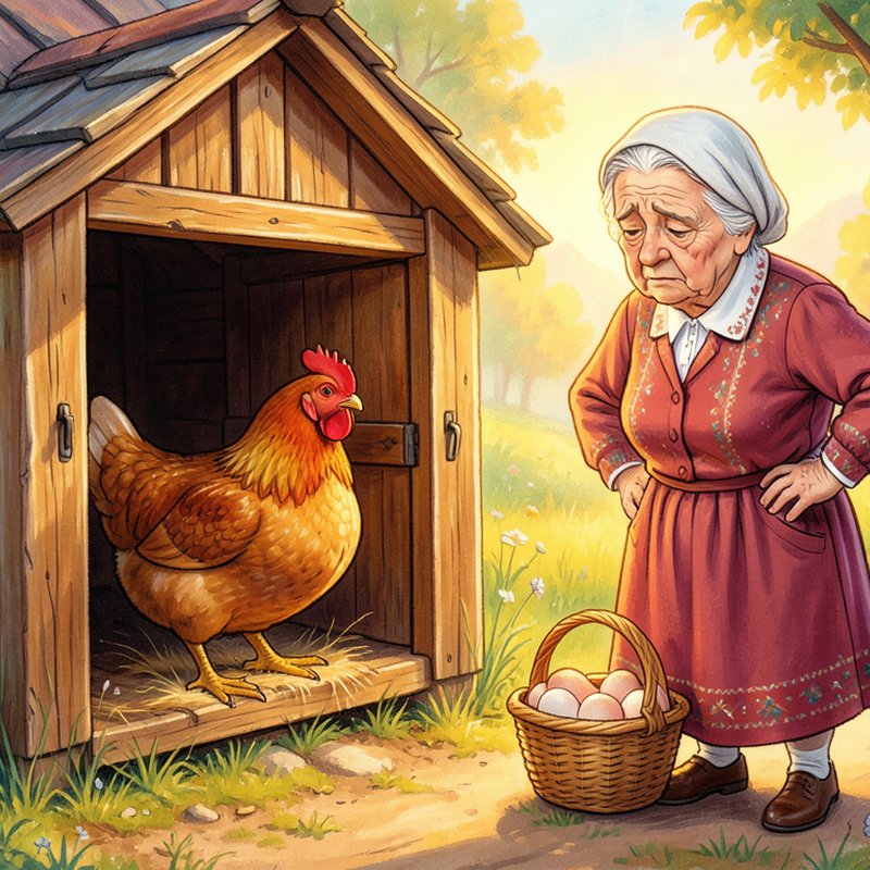 Вдова и Курица