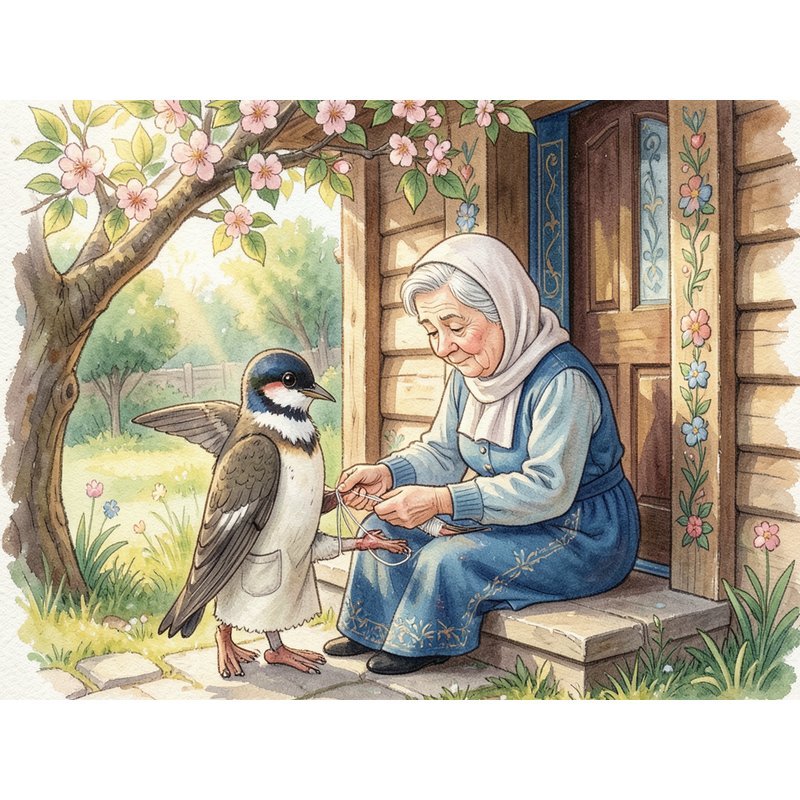 Вдова и ласточка