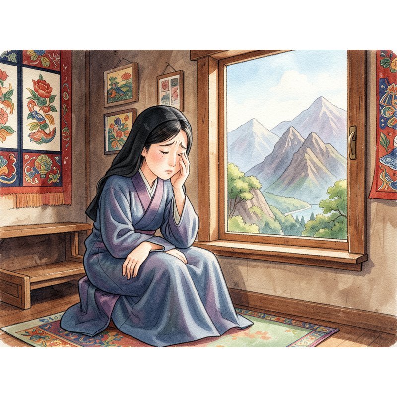 Вдовья крепость в ущелье Сунчхан