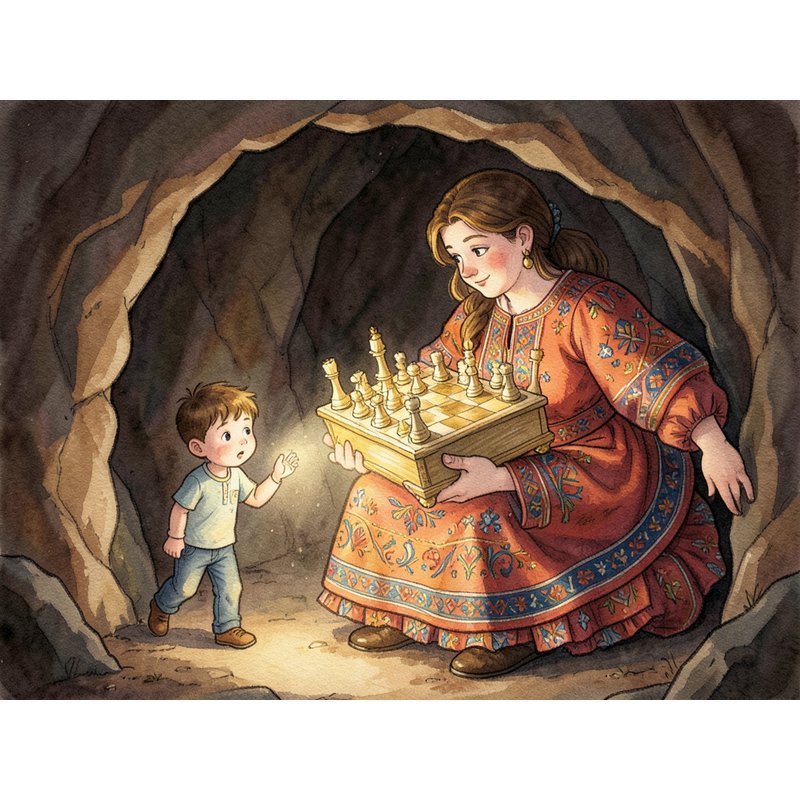 Великанша и шахматы